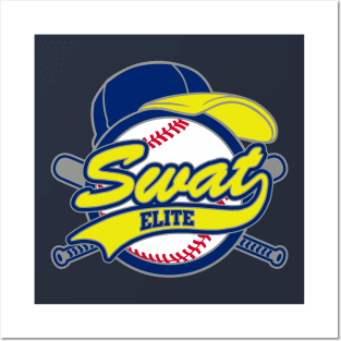 SWAT Baseball Logo Posters and Art